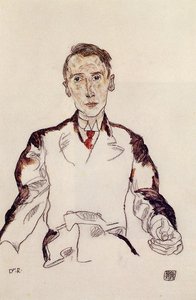 Portrait Of Dr. Heinrich Rieger — Egon Schiele