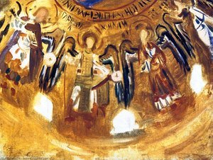 Dome Of The Cappella Palatina, Palermo — John Singer Sargent