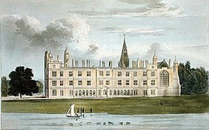 Burghley House — William Westall