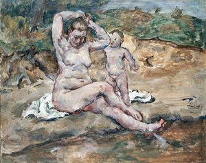 Mother And Child — Pyotr Konchalovsky