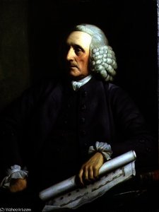 Portrait Of George Dance, Architect — Sir Nathaniel Dance Holland