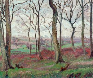 The Dunmow Road From Tilty Wood — Lucien Pissarro