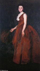 A Portrait (also Known As Madame Tarbell) — Edmund Charles Tarbell