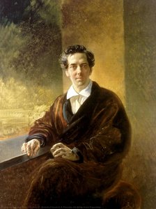 Portrait Of Count A. A. Perovsky (the Writer Anton Pogorelsky) — Karl Pavlovich Brulloff