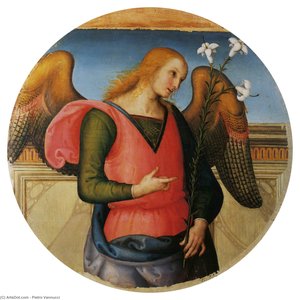 Pala Di Sant Agostino (arcangel Gabriel) — Vannucci Pietro (le Perugin)