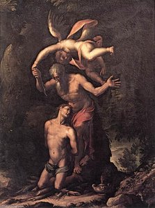 Sacrifice Of Isaac — Jacopo Ligozzi, Baroque Period