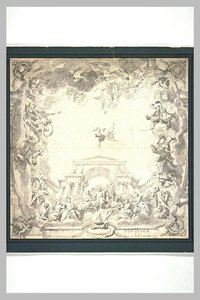 Jupiter Et Les Dieux De L'olympe — Charles Le Brun