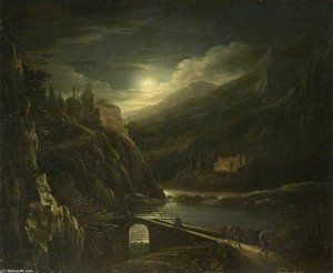 Alpine Scene — Hugh William Williams