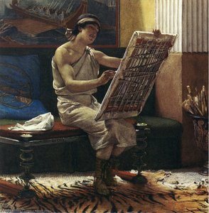 A Roman Artist — Lourens Alma Tadema