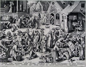 Charity — Pieter Bruegel The Elder, Northern Renaissance