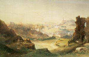 Edinburgh From Salisbury Crags -