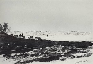 Coast Of The Lagoon — Isaak Ilyich Levitan