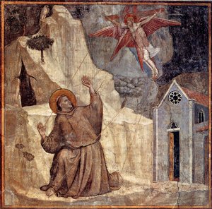 Estigmatización De San Francisco — Giotto Di Bondone, Early Renaissance