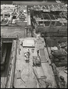 Barbican Centre Construction Photograph — Maltby Sykes