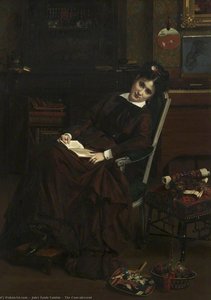 The Convalescent — Jules Émile Saintin