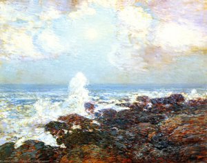 Seascape - Isles Of Shoals — Frederick Childe Hassam, American Impressionism