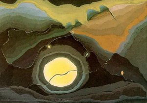 Me And The Moon — Arthur Garfield Dove, Abstract Expressionism