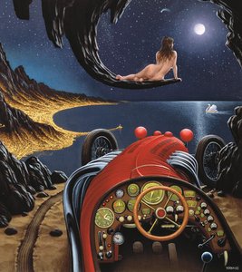 Vision Over The Gulf Of Genoa — Jacek Yerka