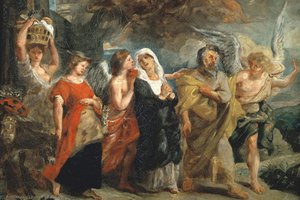 Battle Of The Amazons Alte Pinakothek München — Peter Paul Rubens