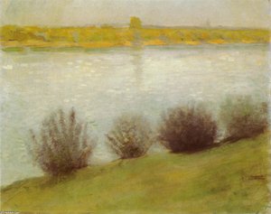 The Rhine Near Hersel — August Macke