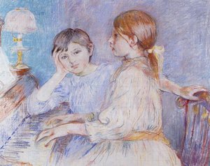 The Piano — Berthe Morisot