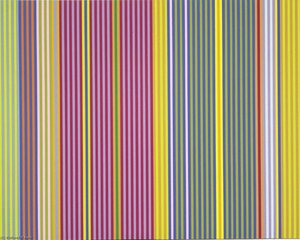 Tarzan, From The Portfolio Series I — Gene Davis, Color Field Painting