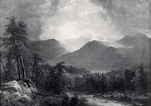 Clearing Up, (painting) — Asher Brown Durand, Hudson River School