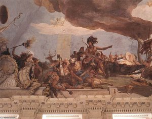 Wurzburg Apollo And The Continents D - — Giambattista Tiepolo