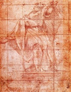 Study For An Apostle 2 — Коређо, High Renaissance