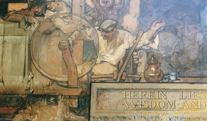 The Spinners (detail) — Frank Brangwyn