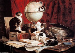 Travel Around The World Sun — Henriette Ronner Knip