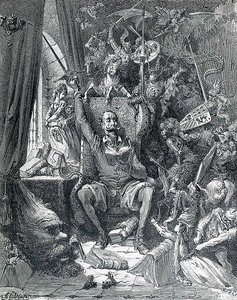 Untitled (6399) — Paul Gustave Doré, Romantic Illustration