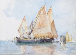 Venetian Sails — Henry Scott Tuke