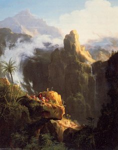 Landscape Composition, Saint John In The Wilderness — Thomas Cole