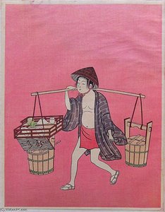 Water Vender — Suzuki Harunobu