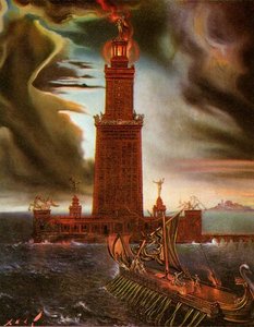 Das Leuchtturm Von Alexandria — Salvador Dalí