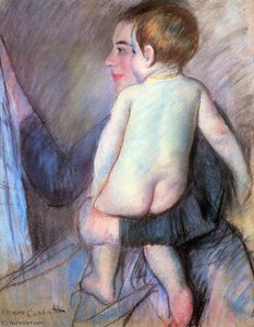 At The Window — Mary Stevenson Cassatt