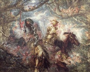 The Enchanted Forest — John Gilbert