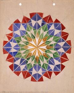 Studio for iridescent interpenetration (ceiling round)