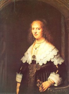Portrait Of Maria Tripp — Rembrandt Van Rijn, Baroque