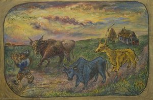 Song Of The Steppes — David Davidovich Burliuk