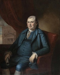 Portrait Of Robert Morris — Charles Willson Peale, Neoclassicism