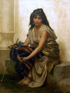 Gypsy At The Door Of Brousse