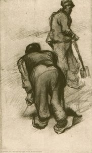 Study Of Two Peasants — Vincent Willem Van Gogh, Realism