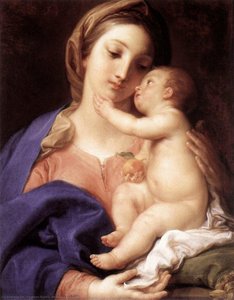 Madonna And Child — Pompeo Batoni, Rococo Classicism