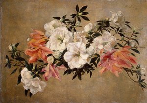 Petunias — Henri Fantin-latour