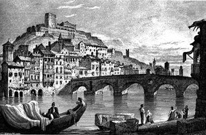 Verona Bridge — Samuel Prout