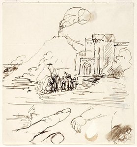Finger; Baby's Hand; Allegorical Or Historical Subject — Thomas Cole