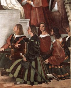 La Misa De Bolsena (detalle) — Rafael