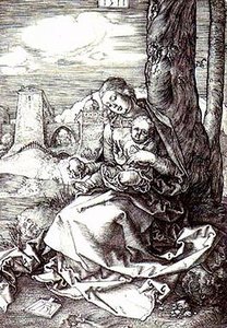 The Madonna And Child With Pear — Albrecht Dürer, Northern Renaissance